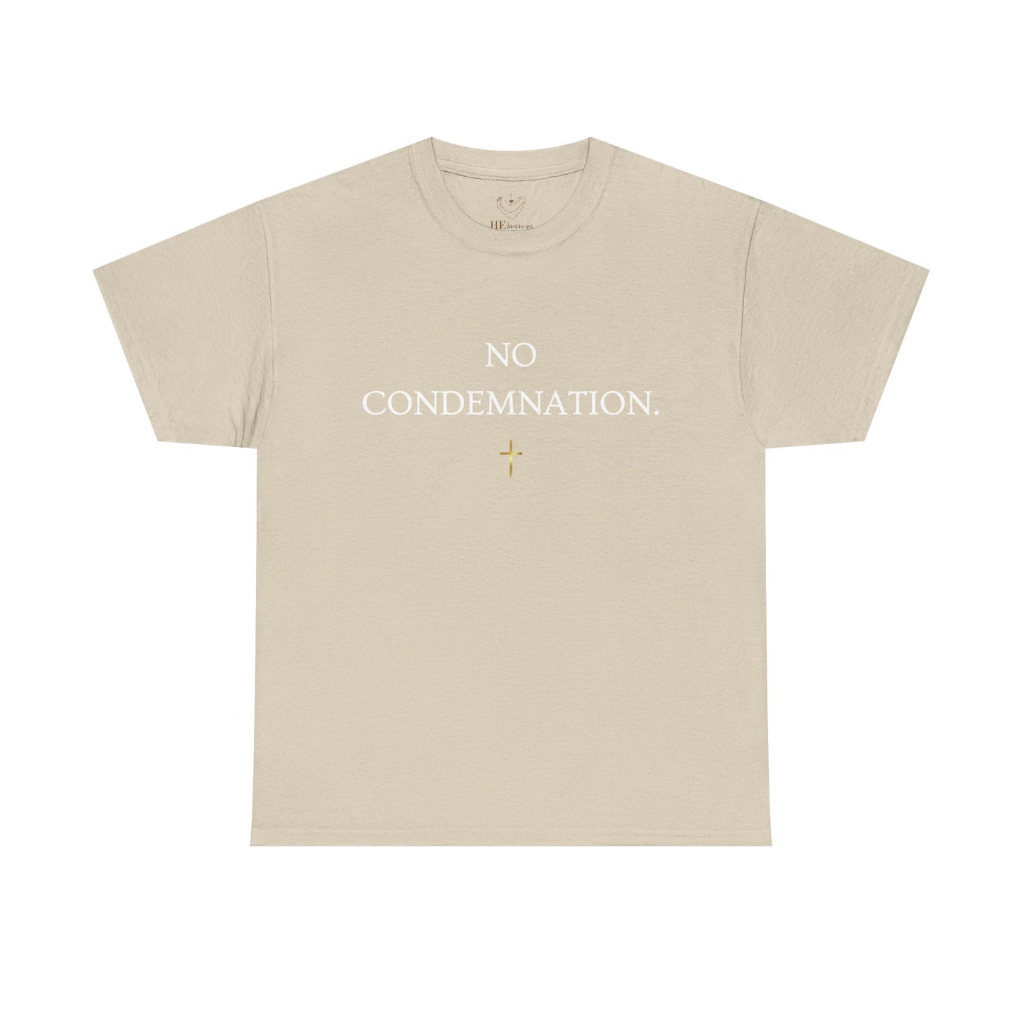 "No Condemnation" Romans 8:1 Bible Verse Shirt