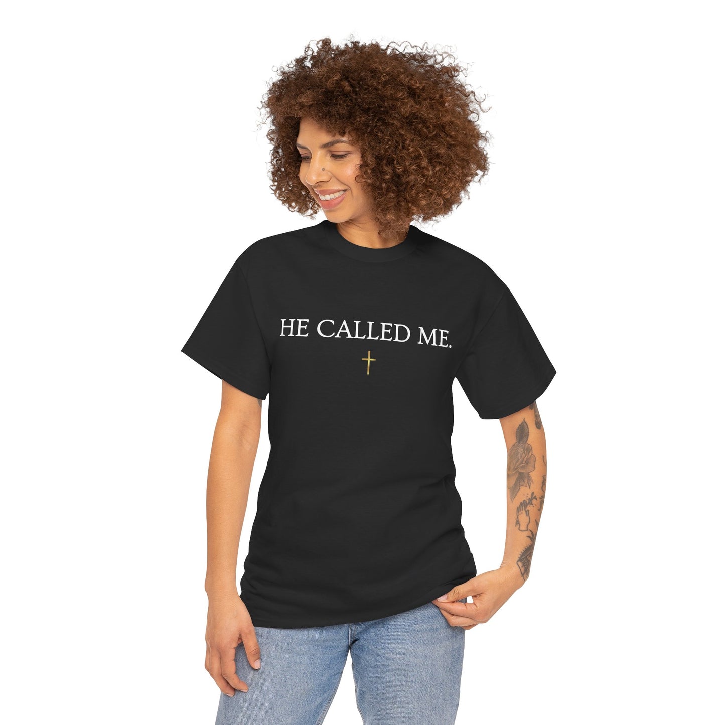 He Called Me Tee — Isaiah 43:1 Inspirational Christian T‑Shirt