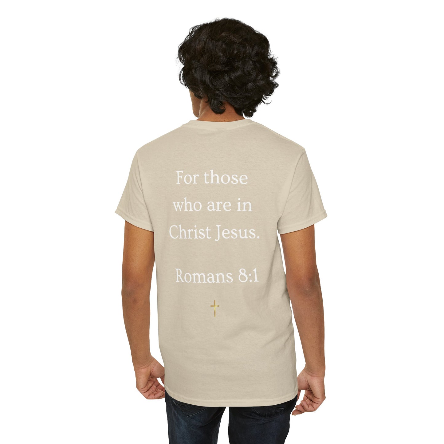 "No Condemnation" Romans 8:1 Bible Verse Shirt
