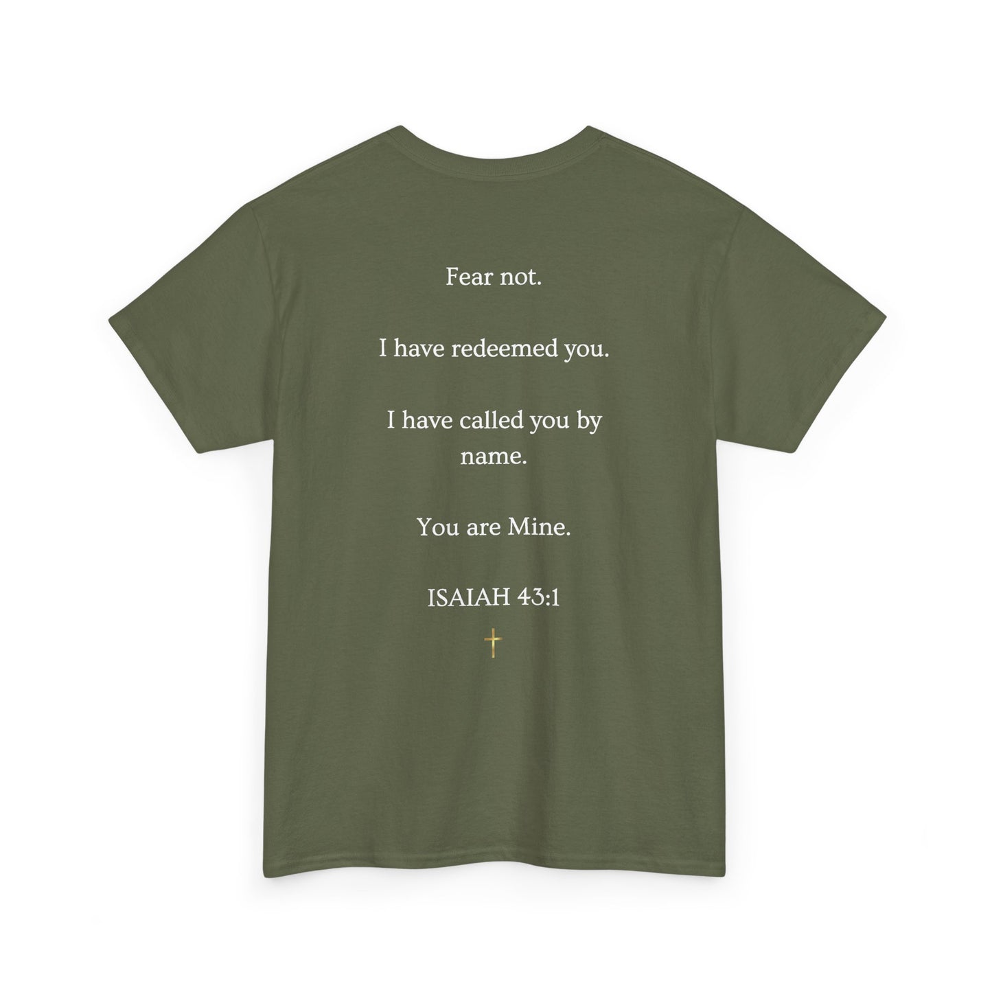 He Called Me Tee — Isaiah 43:1 Inspirational Christian T‑Shirt