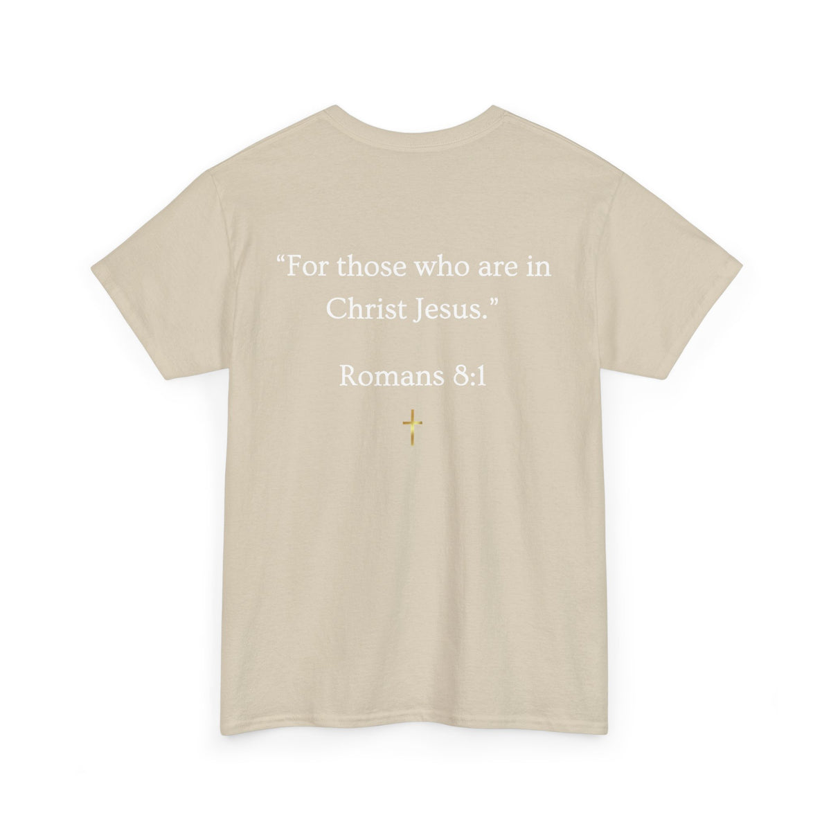 "No Condemnation" Romans 8:1 Bible Verse Shirt