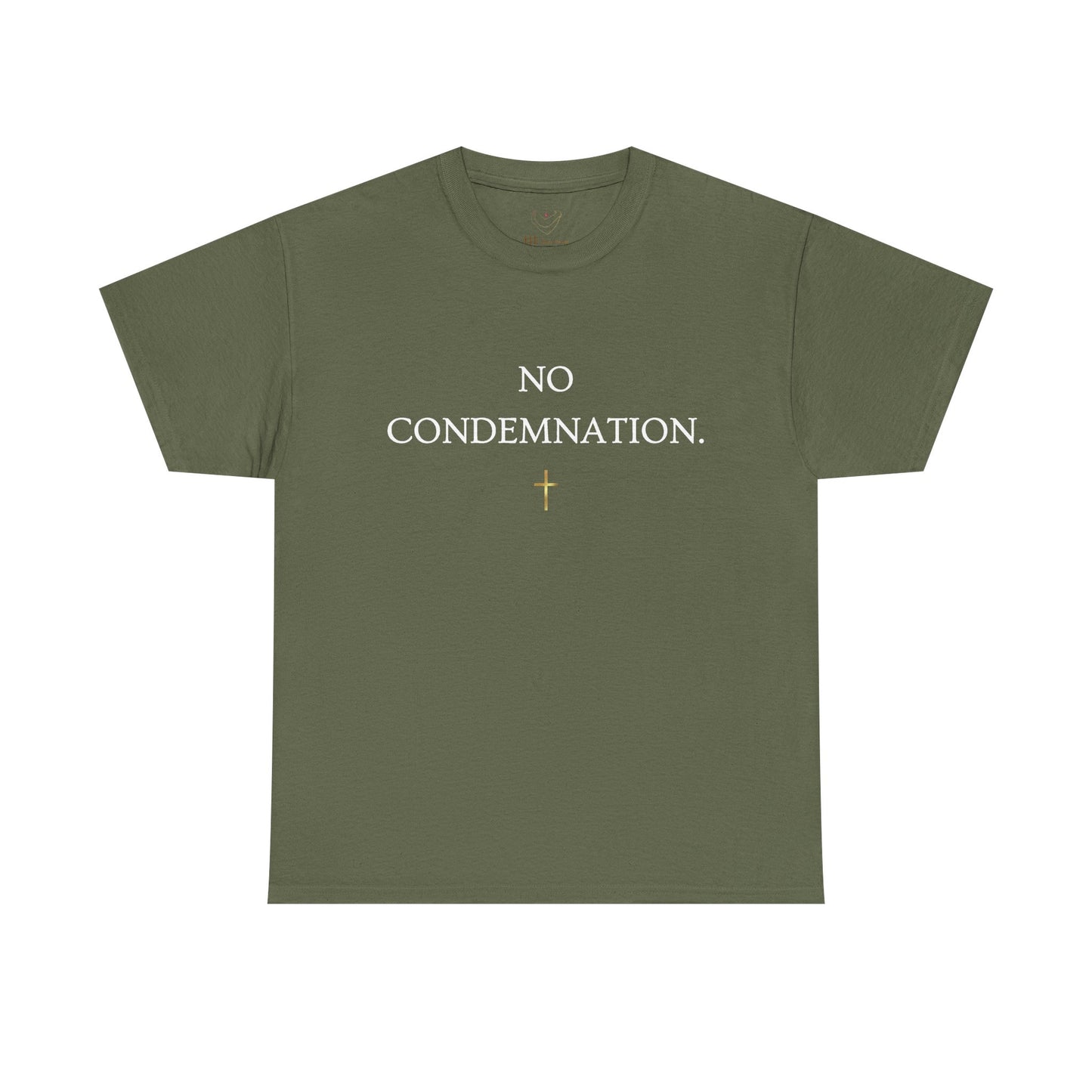 "No Condemnation" Romans 8:1 Bible Verse Shirt