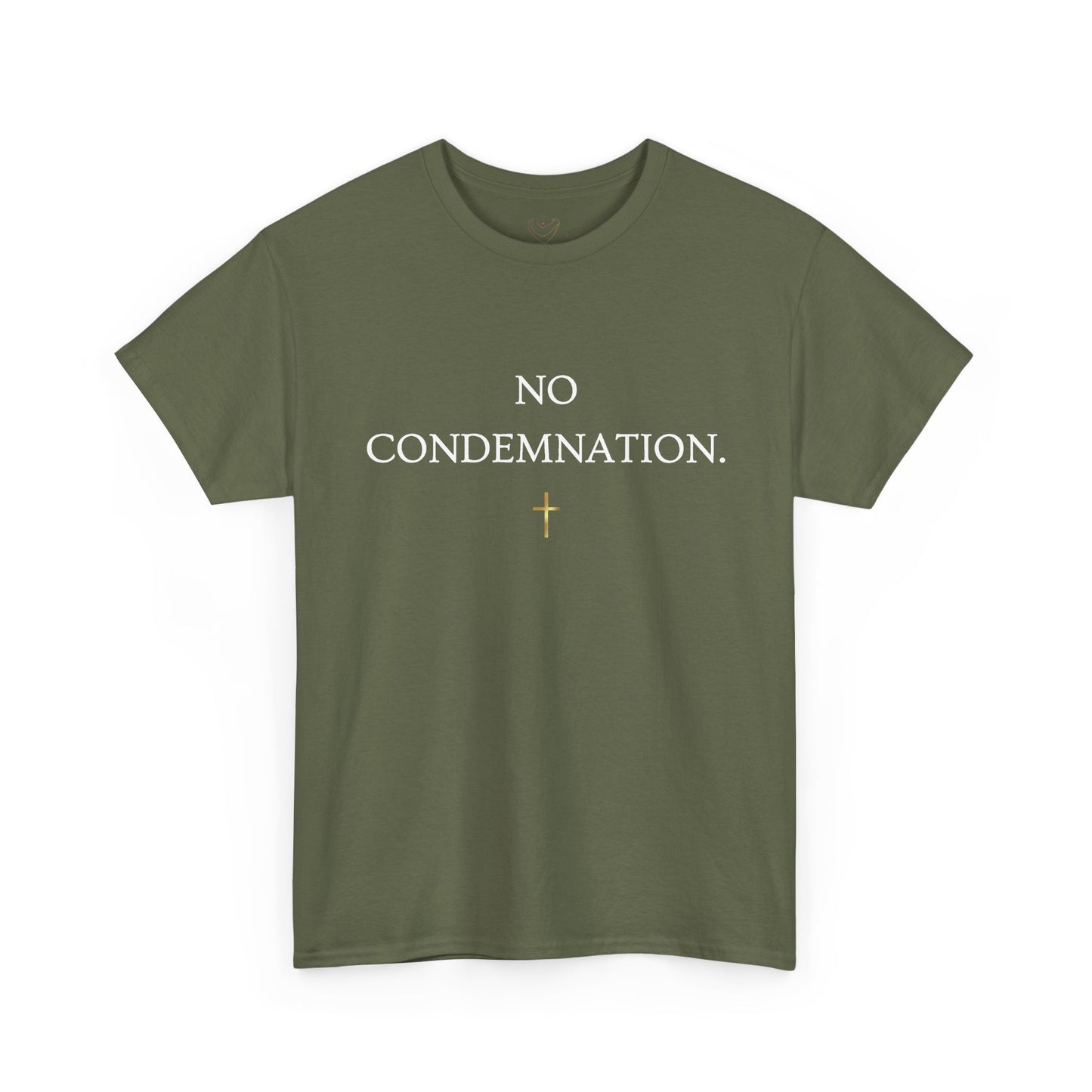 "No Condemnation" Romans 8:1 Bible Verse Shirt