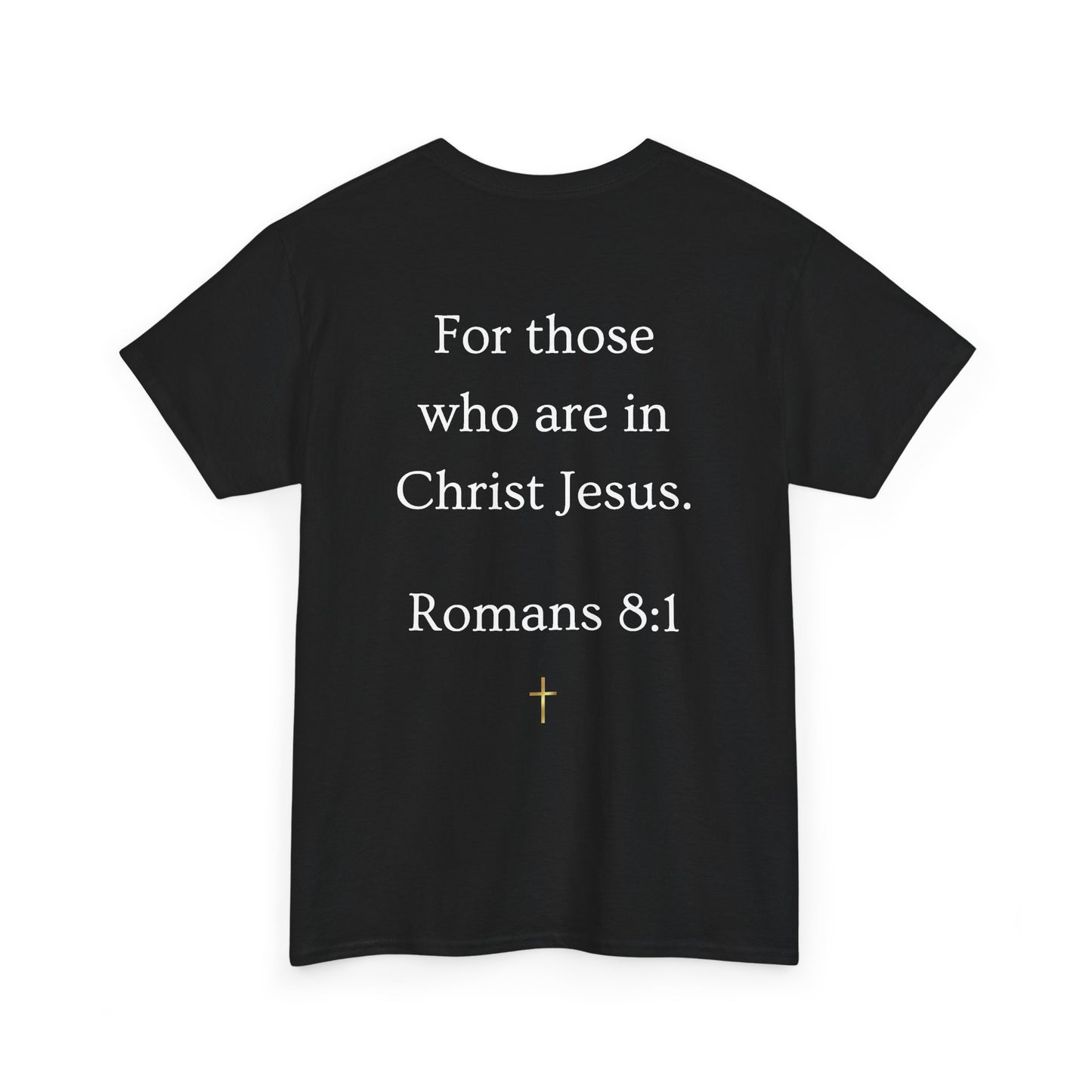 "No Condemnation" Romans 8:1 Bible Verse Shirt