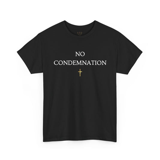 "No Condemnation" Romans 8:1 Bible Verse Shirt