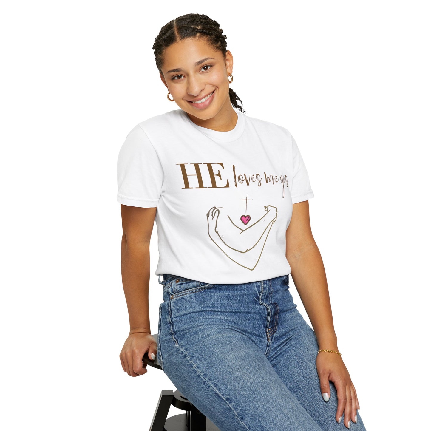 HE Loves Me Yes T-Shirt — Graphic Tee