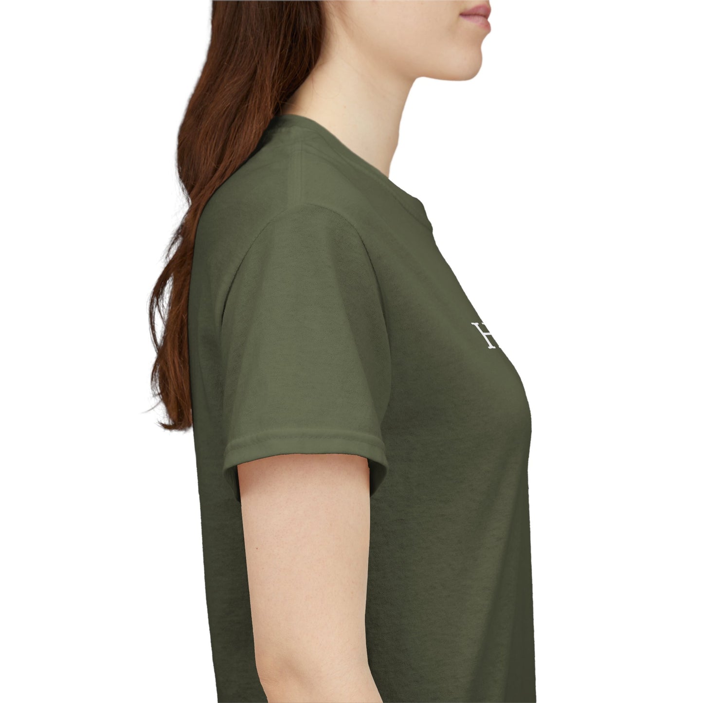 "He Loved Me First" Christian Tee — Cotton Shirt (1 John 4:19)
