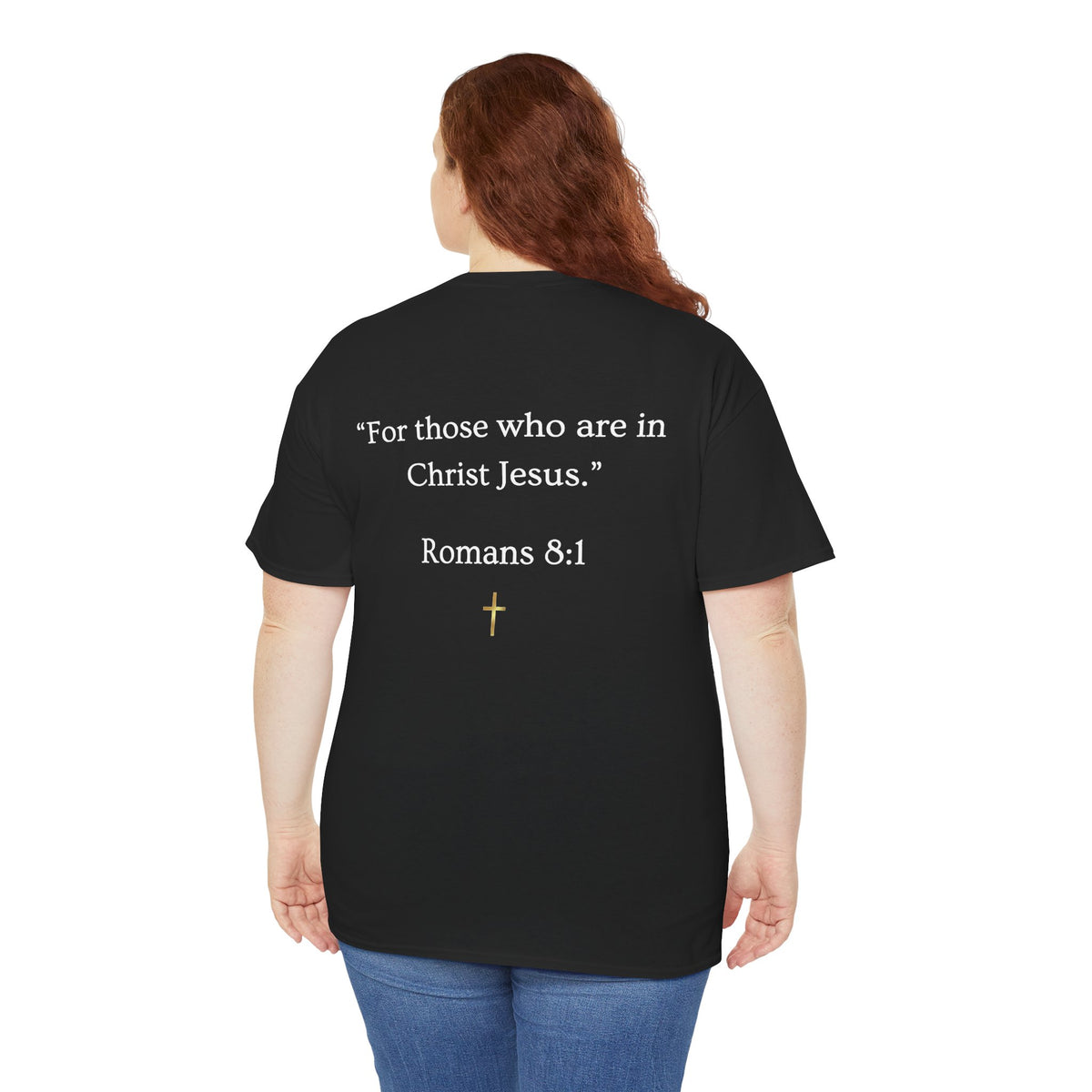 "No Condemnation" Romans 8:1 Bible Verse Shirt