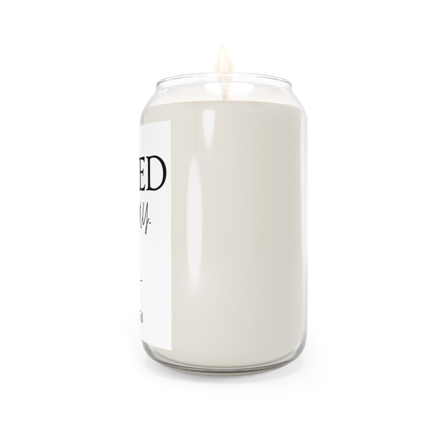 Loved Anyway Hill Cross Soy Candle – 13.75oz Christian Scented Candle (Romans 5:8)