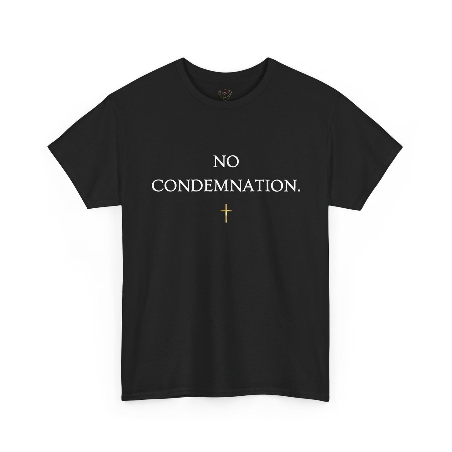 "No Condemnation" Romans 8:1 Bible Verse Shirt