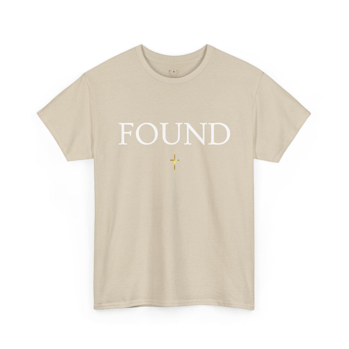 FOUND. Christian T-Shirt — Luke 19:10 Scripture Tee