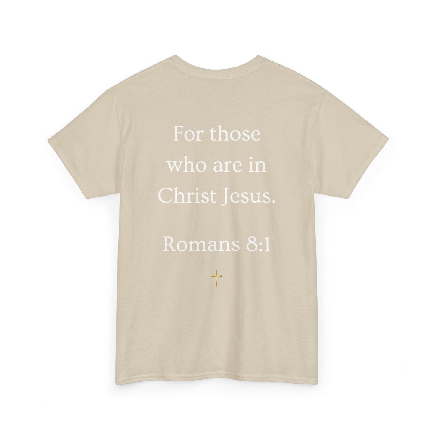 "No Condemnation" Romans 8:1 Bible Verse Shirt